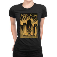 Meropolis, Friz Lang, 1926 Vinage Movie Poser, Bw Ladies Fitted T-shirt | Artistshot