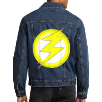 Lightning Bolt Men Cool Novelty Hipster Graphic Tshirt Men Denim Jacket | Artistshot