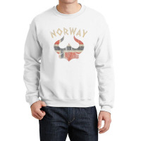 Norway Viking Helmet Scandinavian Norway Flag Souvenir Tank Top Crewneck Sweatshirt | Artistshot