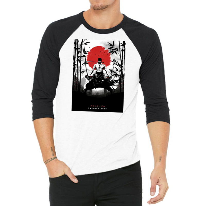 One Piece Zoro 3/4 Sleeve Shirt | Artistshot