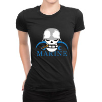 Marine One Piece Ladies Fitted T-shirt | Artistshot