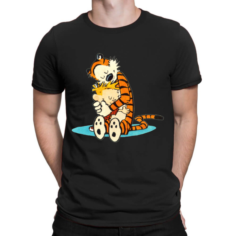 Calvin And Hobbes Hug T-shirt | Artistshot