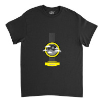 Yellow Guitar Strings Classic T-shirt | Artistshot