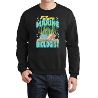 Future Marine Biologist Ocean Life Marine Biology Student Crewneck Sweatshirt | Artistshot