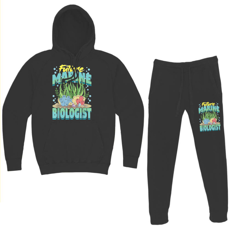 Future Marine Biologist Ocean Life Marine Biology Student Hoodie & Jogger Set | Artistshot