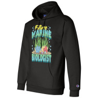 Future Marine Biologist Ocean Life Marine Biology Student Champion Hoodie | Artistshot