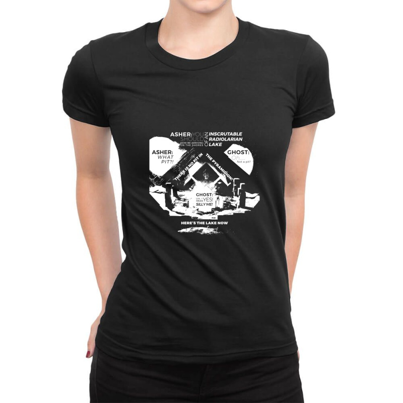 Destiny 2 Pyramidion Asher Quote Ladies Fitted T-Shirt by LauraCraig | Artistshot