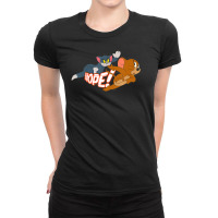 Tom And Jerry Nope Ladies Fitted T-shirt | Artistshot