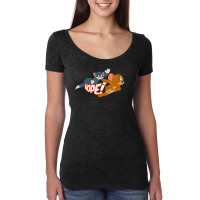 Tom And Jerry Nope Women's Triblend Scoop T-shirt | Artistshot