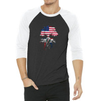 American-dominican Roots 3/4 Sleeve Shirt | Artistshot