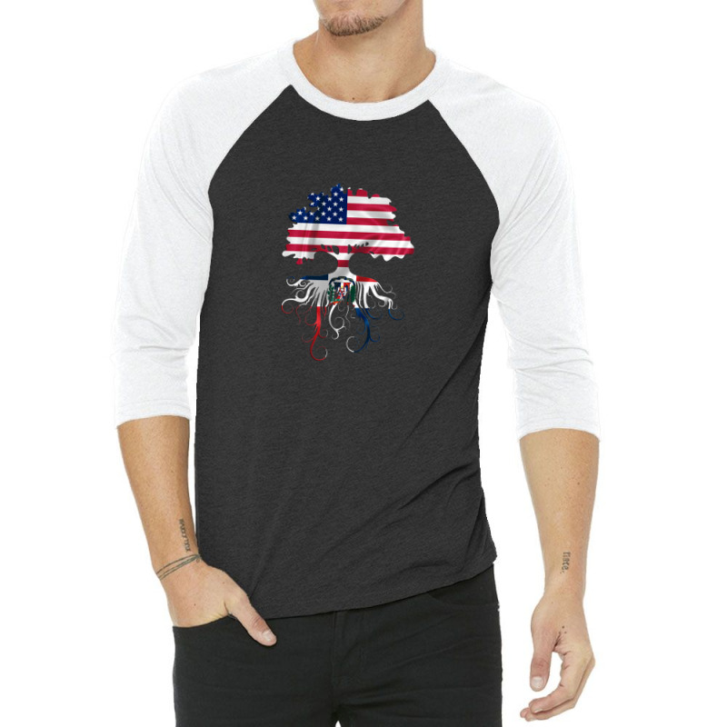 American-dominican Roots 3/4 Sleeve Shirt by CathyCurry | Artistshot