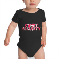 Funny Candy Security Easy Halloween Costume Tick Or Treat Pullover Hoo Baby Bodysuit | Artistshot