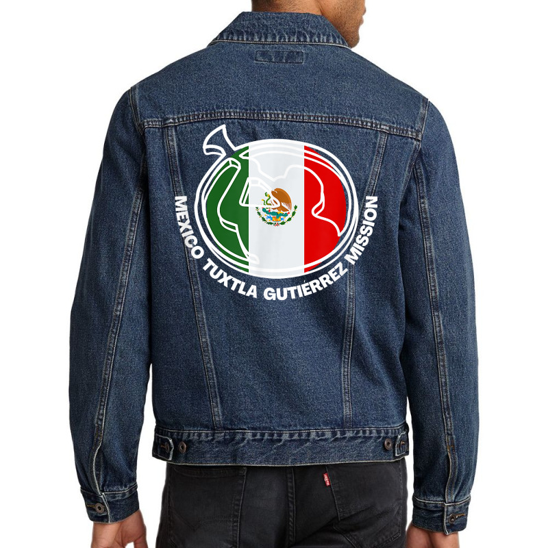 Mexico Tuxtla Gutiérrez Lds Mission Proud Mormon Missionary T Shirt Men Denim Jacket by caneypga | Artistshot