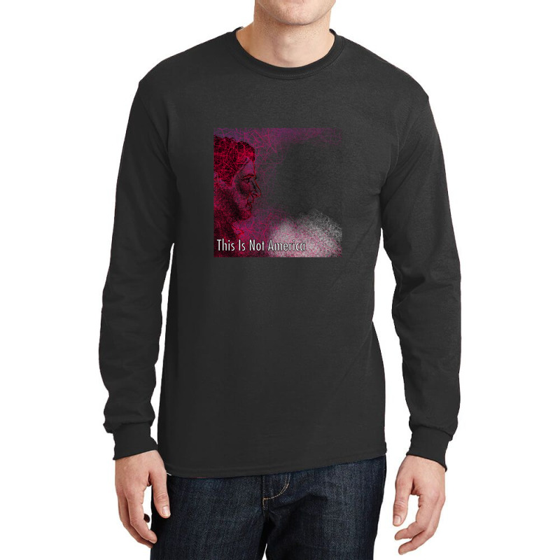 This Is Not America  Claes Bang (polygon) 1 Long Sleeve Shirts | Artistshot