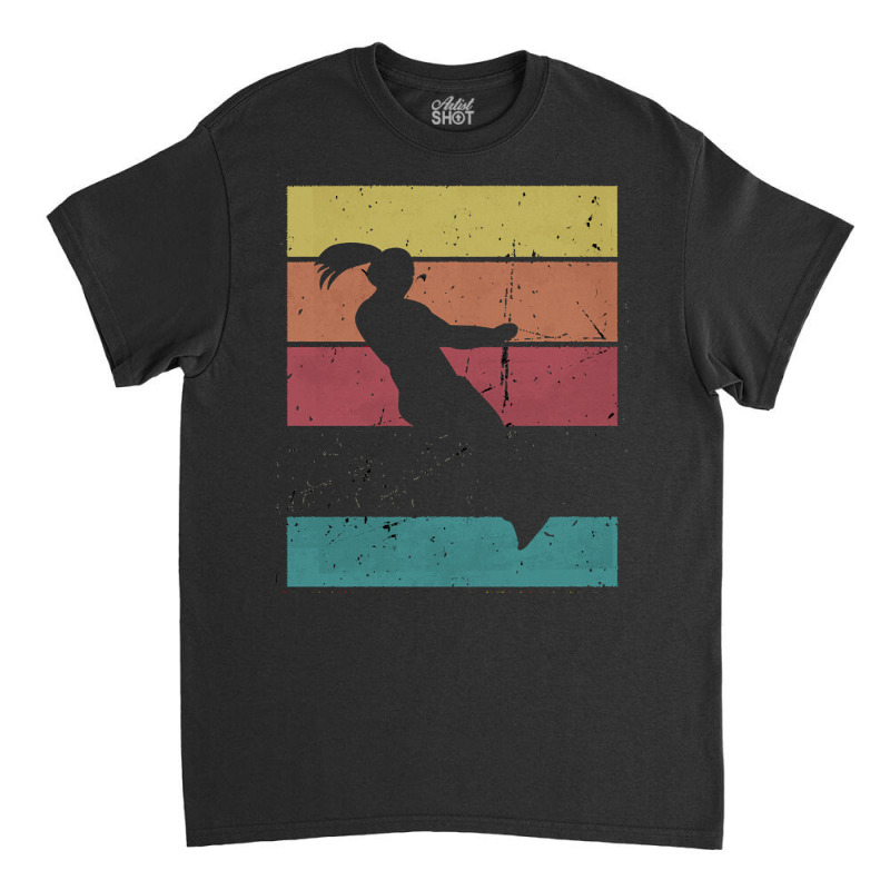 Girl T  Shirt Girl Waterski T  Shirt Classic T-shirt by pfahey | Artistshot