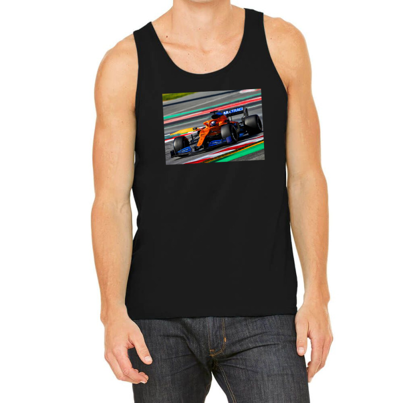 Daniel Ricciardo Racing His 2021 F1 Car Tank Top by HeatherThomas | Artistshot