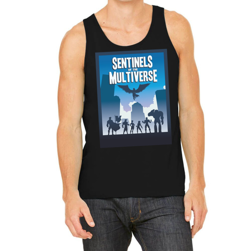 Sentinels Of The Multiverse Board Game  Minimalist Travel Poster Style Tank Top | Artistshot