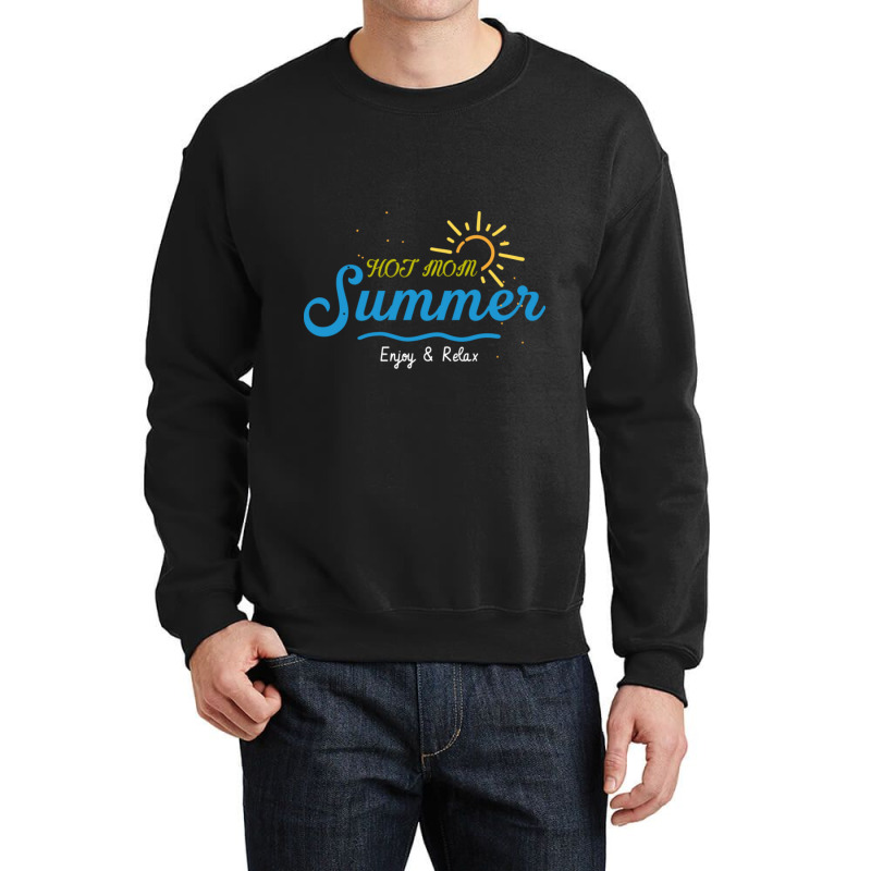 Hot Mom Summer Crewneck Sweatshirt | Artistshot