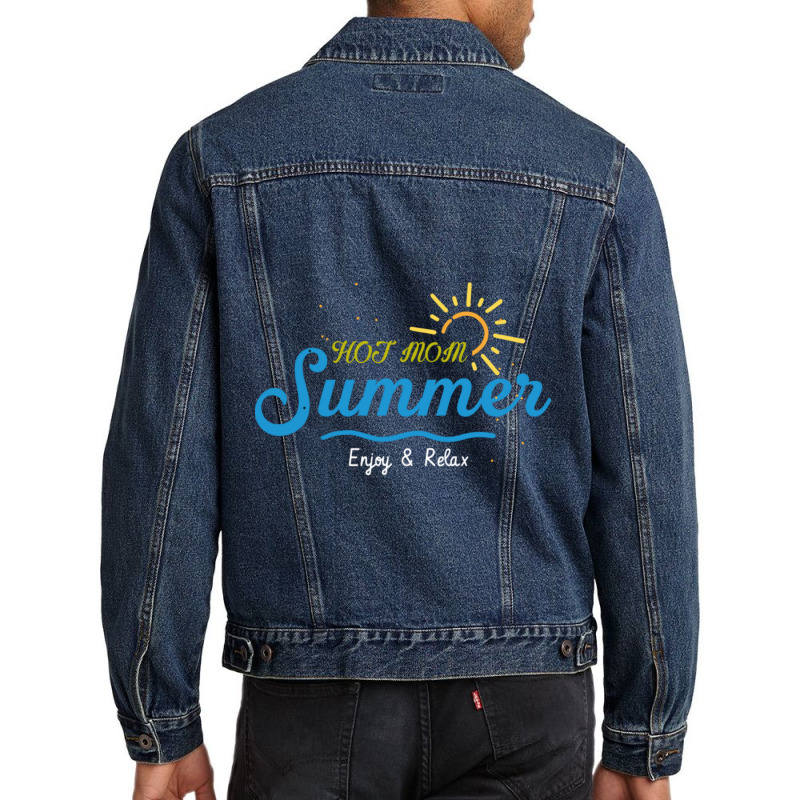 Hot Mom Summer Men Denim Jacket | Artistshot