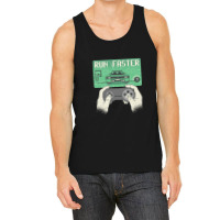 Run Faster Joystick Gaming Tank Top | Artistshot