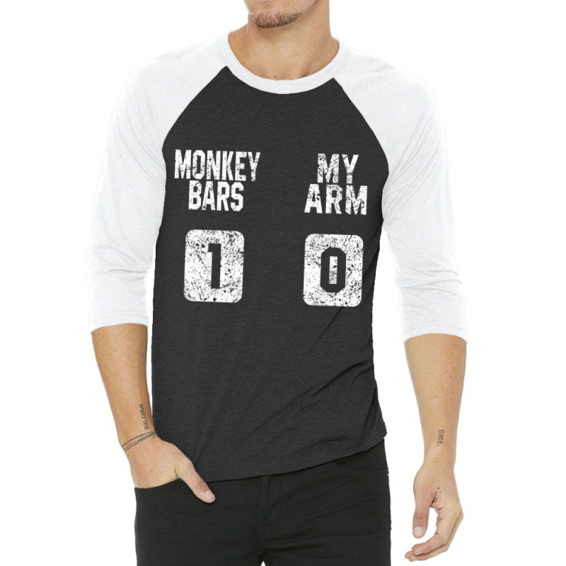 Broken Arm Monkey Bars Get Well Soon 3/4 Sleeve Shirt by cm-arts | Artistshot