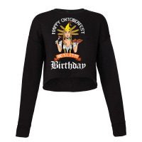 Yes Its My Birthday Oktoberfest B Day Celebration German T Shirt Cropped Sweater | Artistshot