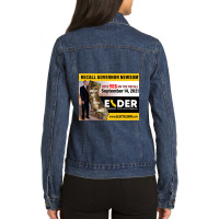 Larry Elder For Ca Governer Ladies Denim Jacket | Artistshot