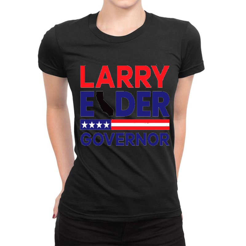 Larry Elder For California Governor  Essential Ladies Fitted T-Shirt by OSWALDOLIMART | Artistshot