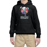 Dialysis Technician Techninja Nephrology Tech Youth Hoodie | Artistshot