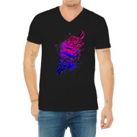 Harpy Design Trans Flag Classic V-neck Tee | Artistshot