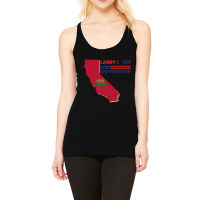 Larry Elder For California Governor Flag Newsom Funny Racerback Tank | Artistshot