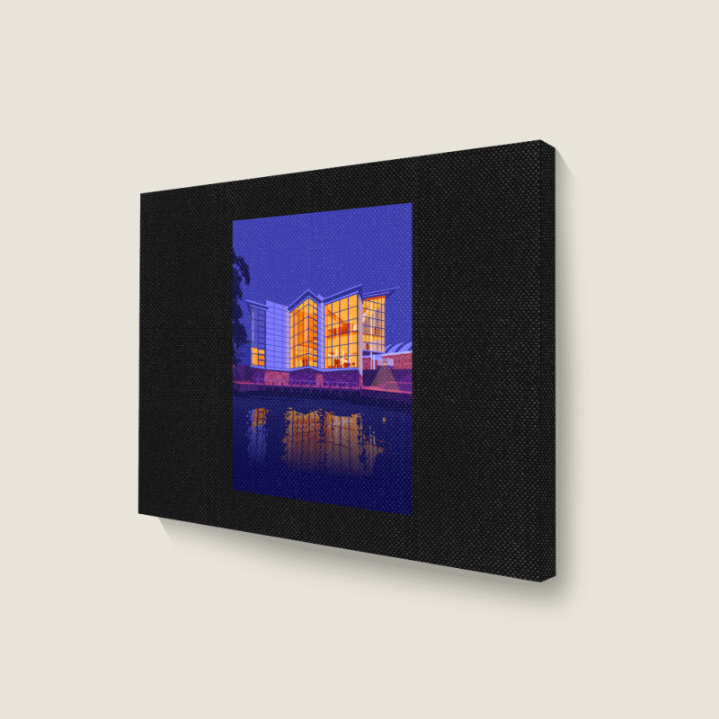 Bridgewater Hall, Manchester Landscape Canvas Print | Artistshot