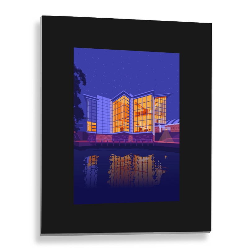 Bridgewater Hall, Manchester Metal Print Vertical | Artistshot