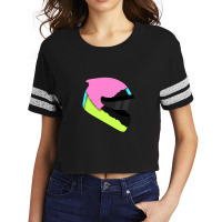 Daniel Ricciardo Helmet Scorecard Crop Tee | Artistshot