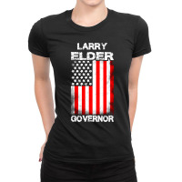 Larry Elder For California Governor Recall Ladies Fitted T-shirt | Artistshot