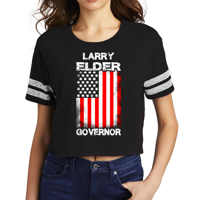 Larry Elder For California Governor Recall Scorecard Crop Tee by OSWALDOLIMART | Artistshot