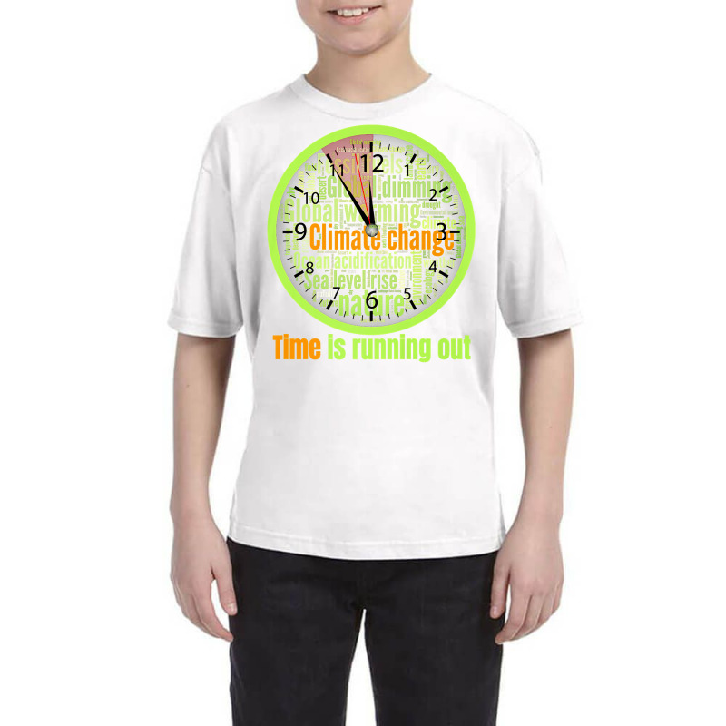 Time Is Running Out Climate Change Premium T Shirt Youth Tee by cm-arts | Artistshot