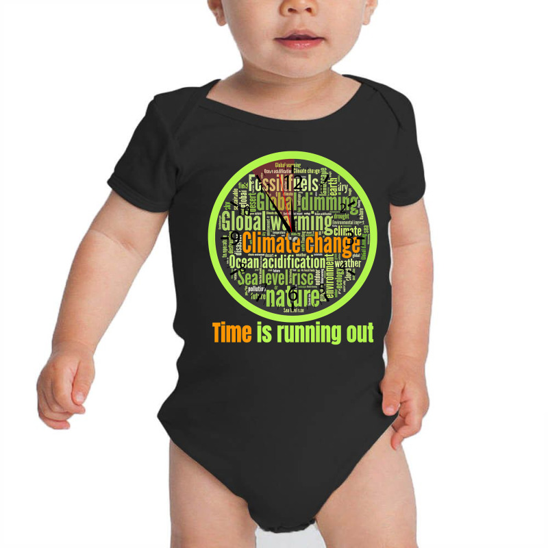 Time Is Running Out Climate Change Premium T Shirt Baby Bodysuit by cm-arts | Artistshot