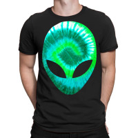 Alien Head Rave Extraterrestrial Martian Techno Green T-shirt | Artistshot