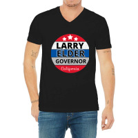 Larry Elder For California Governor, Recall Gavin Newsom Cap V-neck Tee | Artistshot