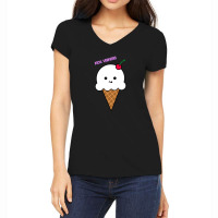 Not Vanilla Ice Cream Women's V-neck T-shirt | Artistshot