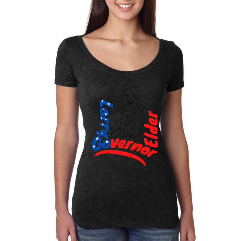 Larry Elder Governor Of California Women's Triblend Scoop T-shirt by OSWALDOLIMART | Artistshot