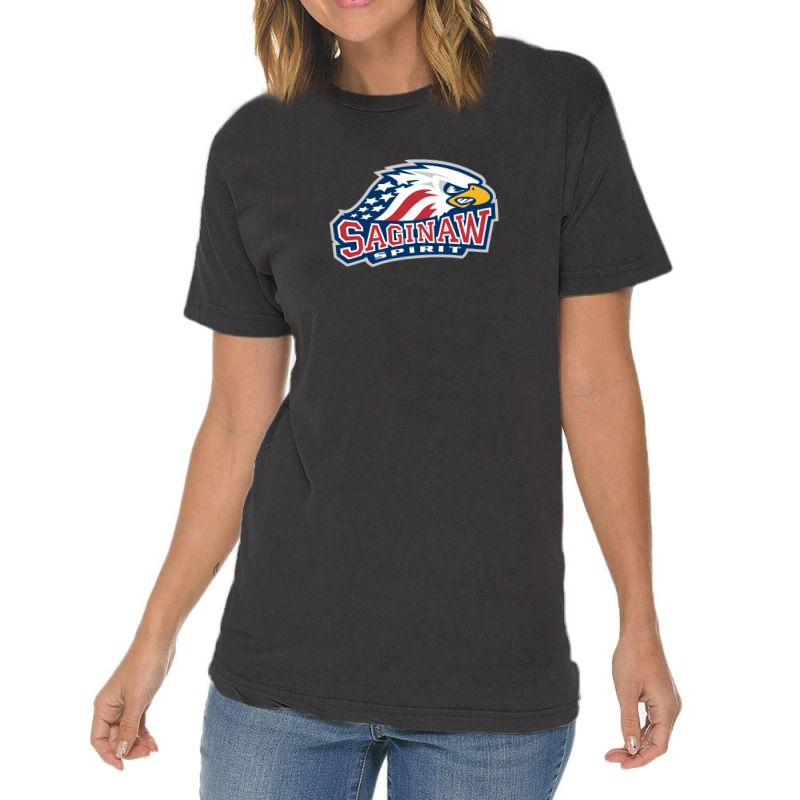 Saginaw Spirit Vintage T-Shirt by rika | Artistshot