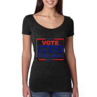 Vote No On The Recall Women's Triblend Scoop T-shirt | Artistshot