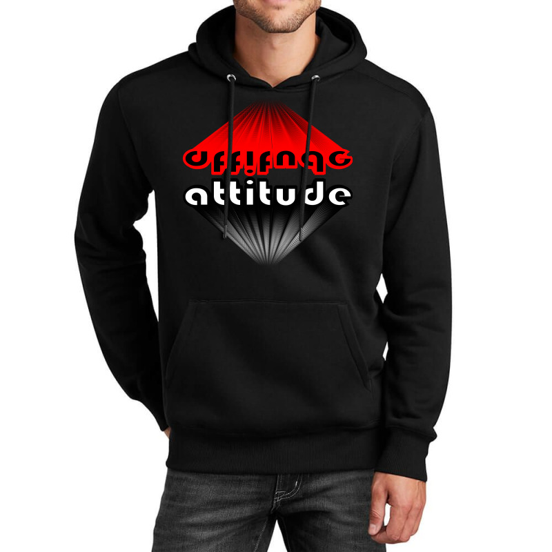 Attitude Unisex Hoodie by nowlam | Artistshot