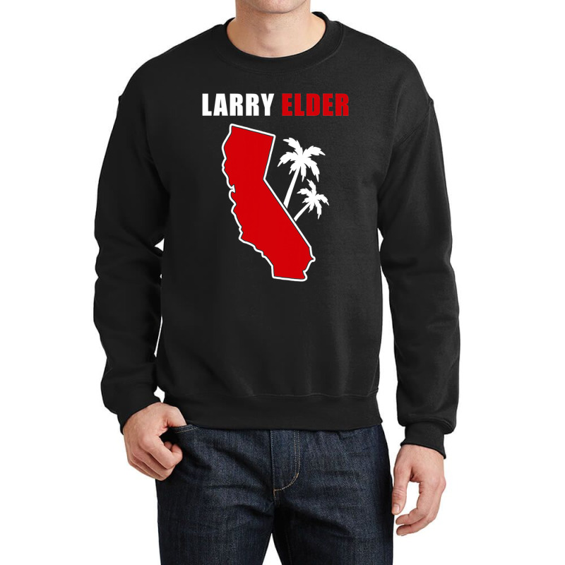 California Gubernatorial Candidate Larry Elder Usa Crewneck Sweatshirt | Artistshot