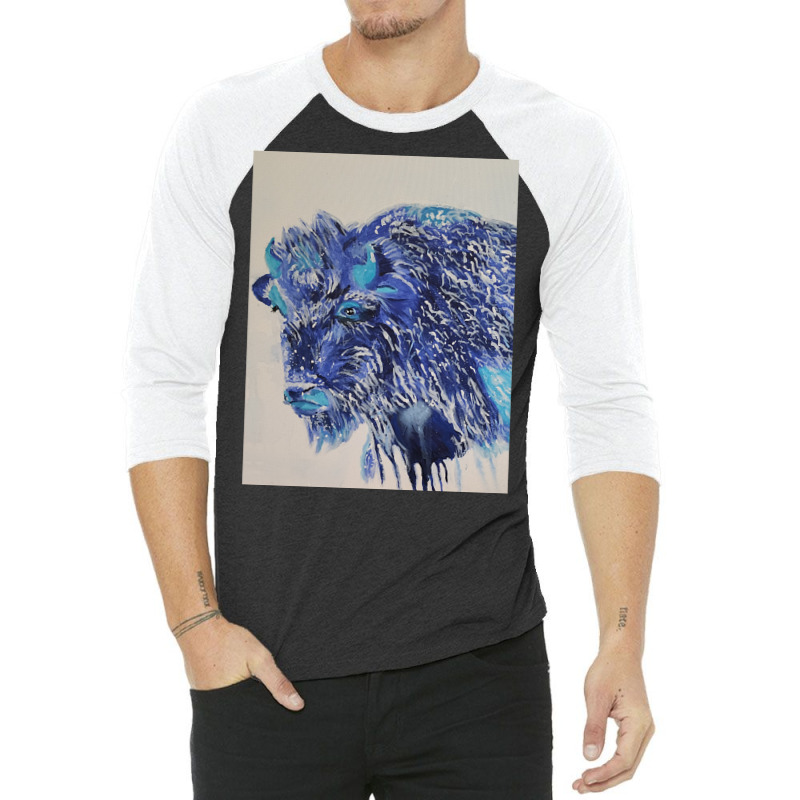 Buffalo-slyjr 3/4 Sleeve Shirt | Artistshot