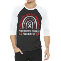 Parkinsons Disease Awareness Mental Illness T Shirt 3/4 Sleeve Shirt | Artistshot