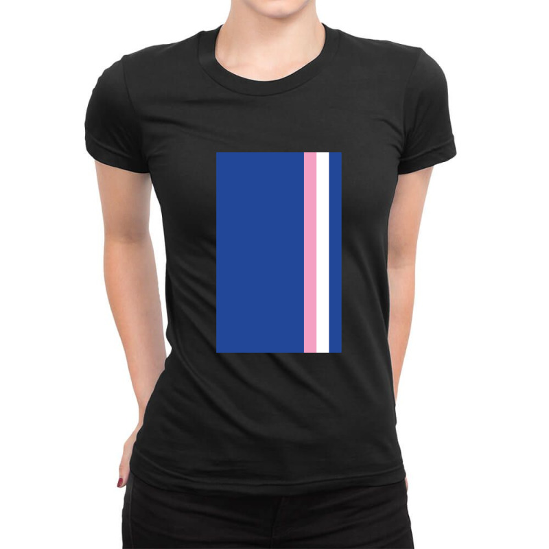 Alpine Racing Stripes - 2022 Season Ladies Fitted T-Shirt by LawrenceRisner | Artistshot