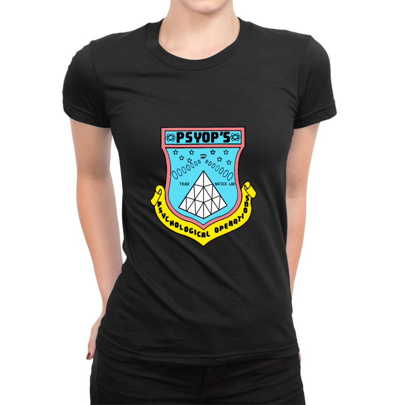 Psychological Operations Ladies Fitted T-Shirt by SusanCartrette | Artistshot